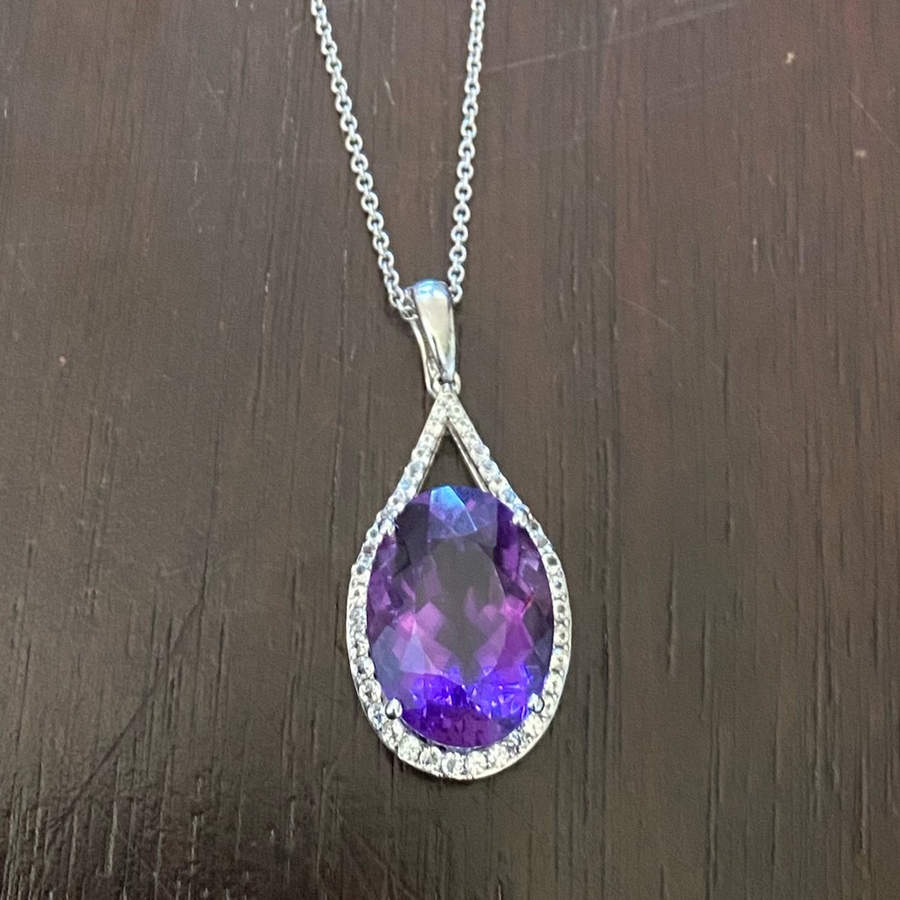 Brilliant Amethyst necklace